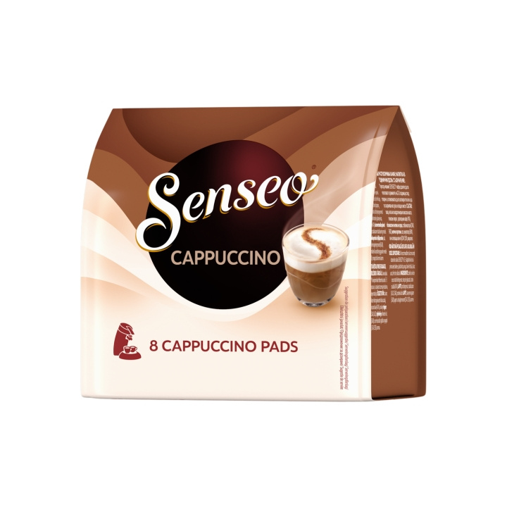 Senseo ® Koffiepads - Cappuccino - 8 stuks in de groep HUISHOUDEN & TUIN / Huishoudelijke apparaten / Koffiezetapparaten en accessoires / Koffiecups bij TP E-commerce Nordic AB (C93955)