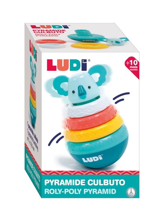 LUDI Tuimelaar - Koala - LU30121 in de groep SPEELGOED, KINDER- & BABYPRODUCTEN / Babyspeelgoed / Activiteitenspeelgoed bij TP E-commerce Nordic AB (C93972)