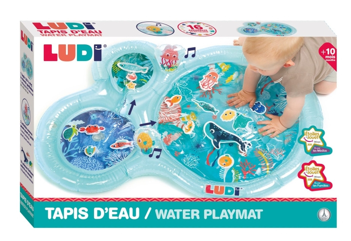 LUDI Waterspeelmat - Turquoise - LU30126 in de groep SPEELGOED, KINDER- & BABYPRODUCTEN / Buitenspeelgoed / Badspeelgoed bij TP E-commerce Nordic AB (C93973)