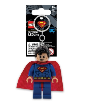 LEGO - DC Comics - LED Sleutelhanger - Superman (4002036-KE39H) in de groep SPORT, VRIJE TIJD & HOBBY / Accessoires / Overige accessoires bij TP E-commerce Nordic AB (C93983)