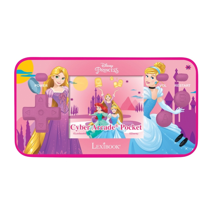 Lexibook Disney Princess - Handheld Console Cyber Arcade® Pocket (JL1895DP) in de groep SPEELGOED, KINDER- & BABYPRODUCTEN / Speelgoed / Elektronica en media / Interactief speelgoed bij TP E-commerce Nordic AB (C94007)