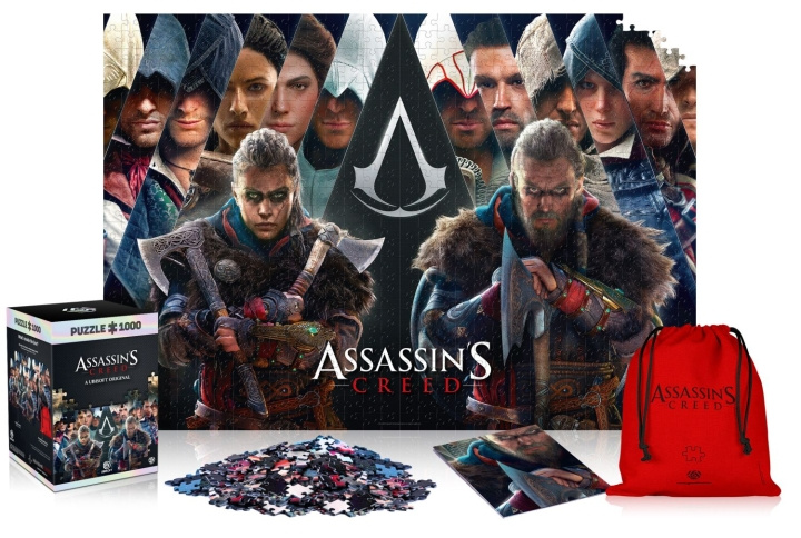 Good Loot ASSASSINS CREED LEGACY PUZZELS, PREMIUM - 1000 in de groep SPORT, VRIJE TIJD & HOBBY / Hobby / Puzzel bij TP E-commerce Nordic AB (C94016)