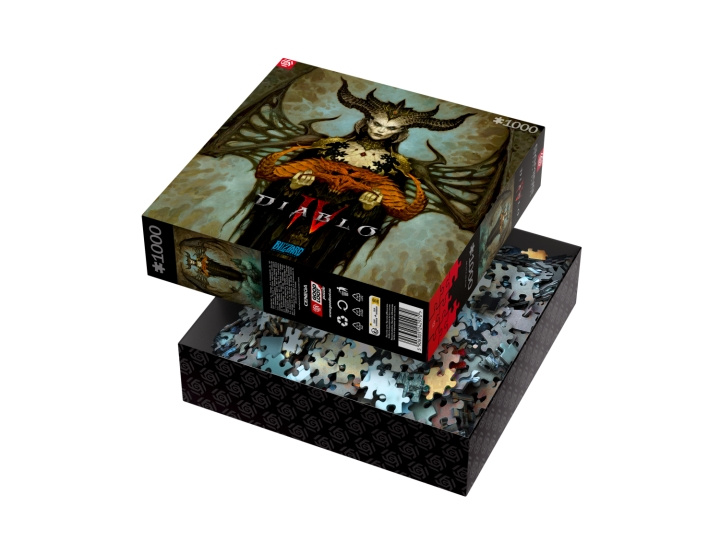 Good Loot Puzzel: Diablo IV Lilith Puzzels - 1000 in de groep SPORT, VRIJE TIJD & HOBBY / Hobby / Puzzel bij TP E-commerce Nordic AB (C94019)