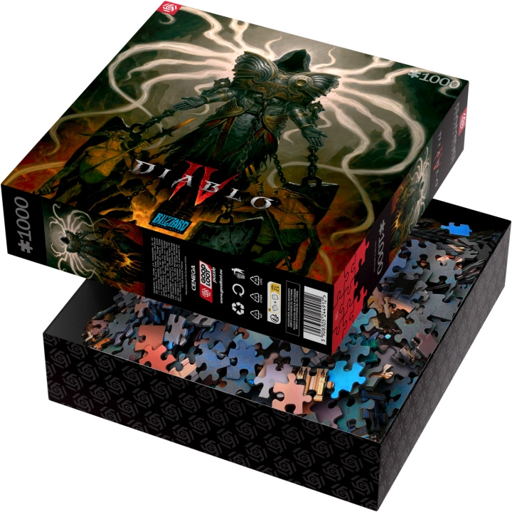 Good Loot Puzzel: Diablo IV Inarius Puzzels - 1000 in de groep SPORT, VRIJE TIJD & HOBBY / Hobby / Puzzel bij TP E-commerce Nordic AB (C94020)