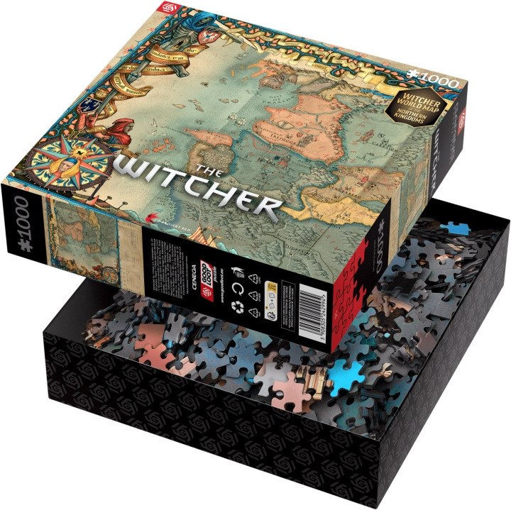 Good Loot Puzzel: The Witcher 3 De Noordelijke Koninkrijken Puzzels - 1000 in de groep SPORT, VRIJE TIJD & HOBBY / Hobby / Puzzel bij TP E-commerce Nordic AB (C94022)