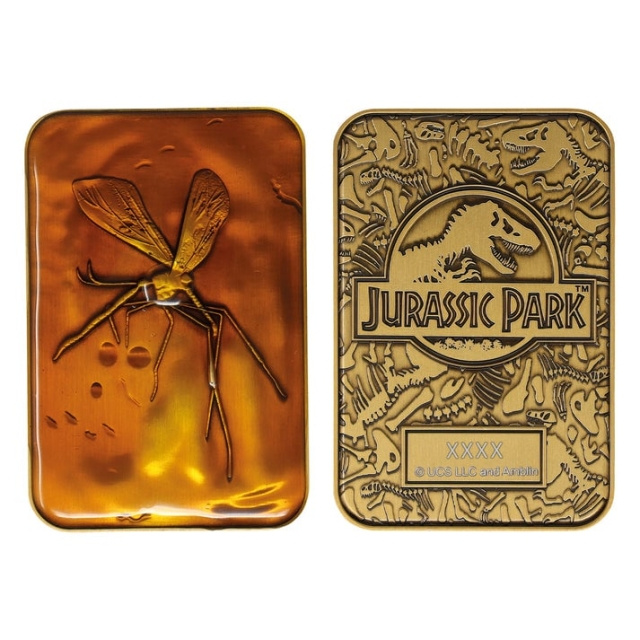 Fanatik Jurassic Park Limited Edition Mosquito in Amber Ingot in de groep SPORT, VRIJE TIJD & HOBBY / Leuke dingen / Verzamelobjecten bij TP E-commerce Nordic AB (C94064)