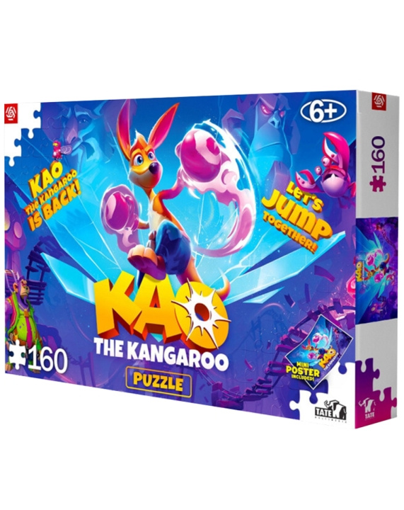 Good Loot Kinderen: Kao De Kangoeroe - Kao is Terug Puzzels - 160 in de groep SPORT, VRIJE TIJD & HOBBY / Hobby / Puzzel bij TP E-commerce Nordic AB (C94072)