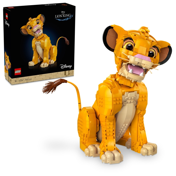 LEGO Disney - Jonge Simba de Leeuwenkoning (43247) in de groep SPEELGOED, KINDER- & BABYPRODUCTEN / Speelgoed / Bouwspeelgoed / Lego bij TP E-commerce Nordic AB (C94139)