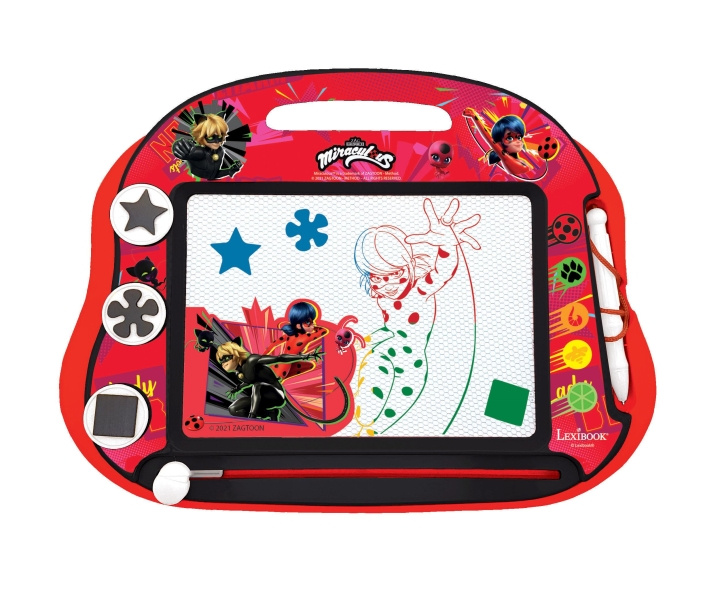 Lexibook Miraculeus magnetisch tekenbord met accessoires (CRMI550) in de groep SPEELGOED, KINDER- & BABYPRODUCTEN / Speelgoed / Tekenen & Tellen bij TP E-commerce Nordic AB (C94155)