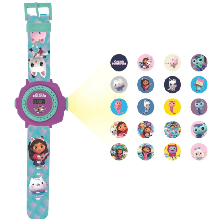 Lexibook Projectiehorloge - Gabby\'s Dollhouse (DMW050GDH) in de groep SPEELGOED, KINDER- & BABYPRODUCTEN / Speelgoed / Elektronica en media / Andere elektronica en media bij TP E-commerce Nordic AB (C94162)