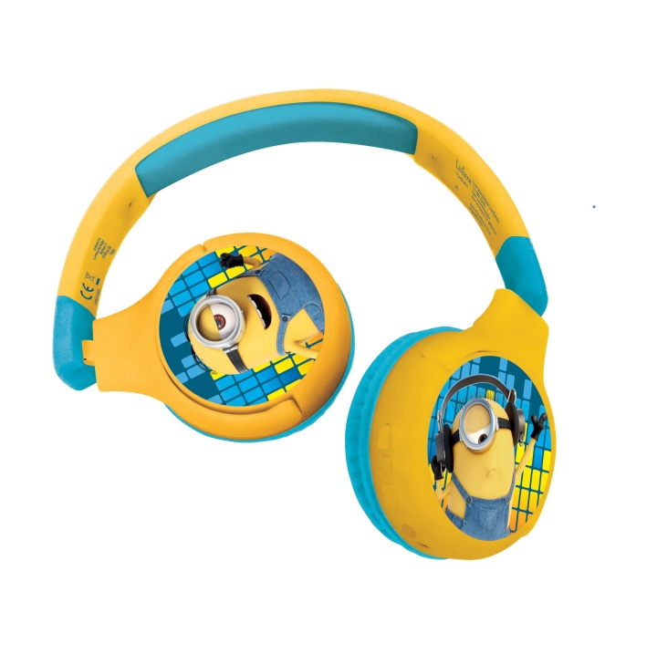 Lexibook Minions 2 in 1 Bluetooth® koptelefoon (HPBT010DES) in de groep HOME ELECTRONICS / Audio & Beeld / Koptelefoon & Accessoires / Koptelefoon bij TP E-commerce Nordic AB (C94169)