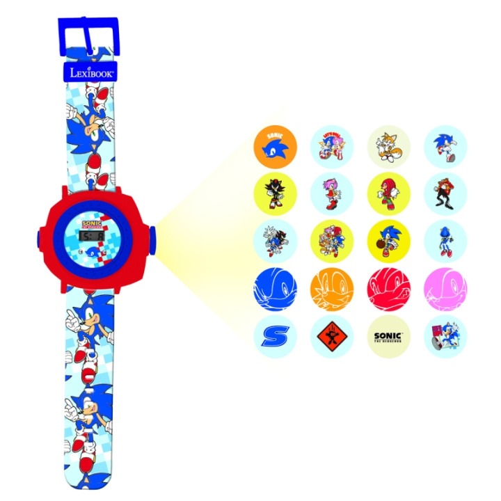 Lexibook Sonic Projectie Horloge (DMW050SN) in de groep SPEELGOED, KINDER- & BABYPRODUCTEN / Speelgoed / Elektronica en media / Andere elektronica en media bij TP E-commerce Nordic AB (C94203)