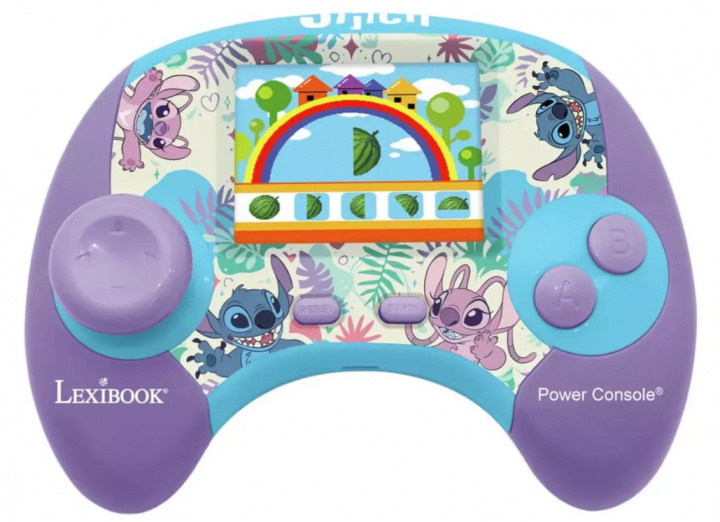 Lexibook Power Console® Stitch educatieve handheld tweetalige praatconsole (JCG100Di1) in de groep SPEELGOED, KINDER- & BABYPRODUCTEN / Speelgoed / Elektronica en media / Interactief speelgoed bij TP E-commerce Nordic AB (C94204)