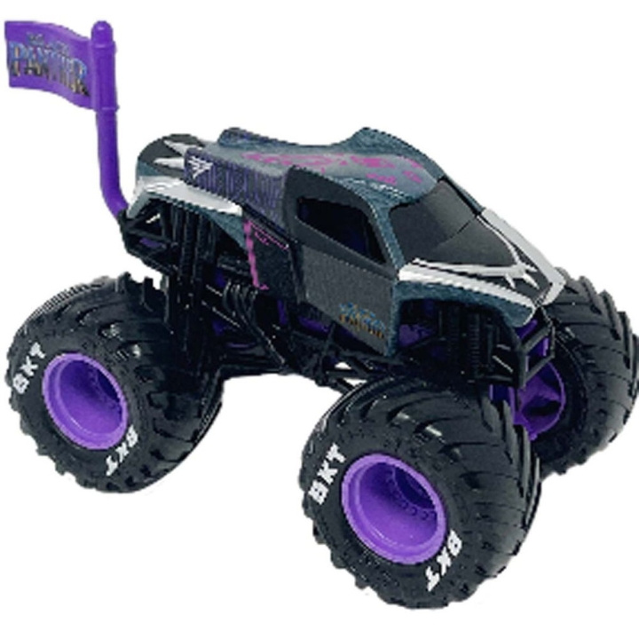 Monster Jam 1:64 Marvel Single - Black Panther (6071335) in de groep SPEELGOED, KINDER- & BABYPRODUCTEN / Speelgoed / Speelgoedauto\'s bij TP E-commerce Nordic AB (C94212)