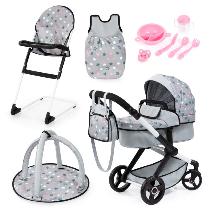 Bayer Poppenwagen Xeo deluxe set (17007AB) in de groep SPEELGOED, KINDER- & BABYPRODUCTEN / Speelgoed / Docks & Accessoires bij TP E-commerce Nordic AB (C94218)