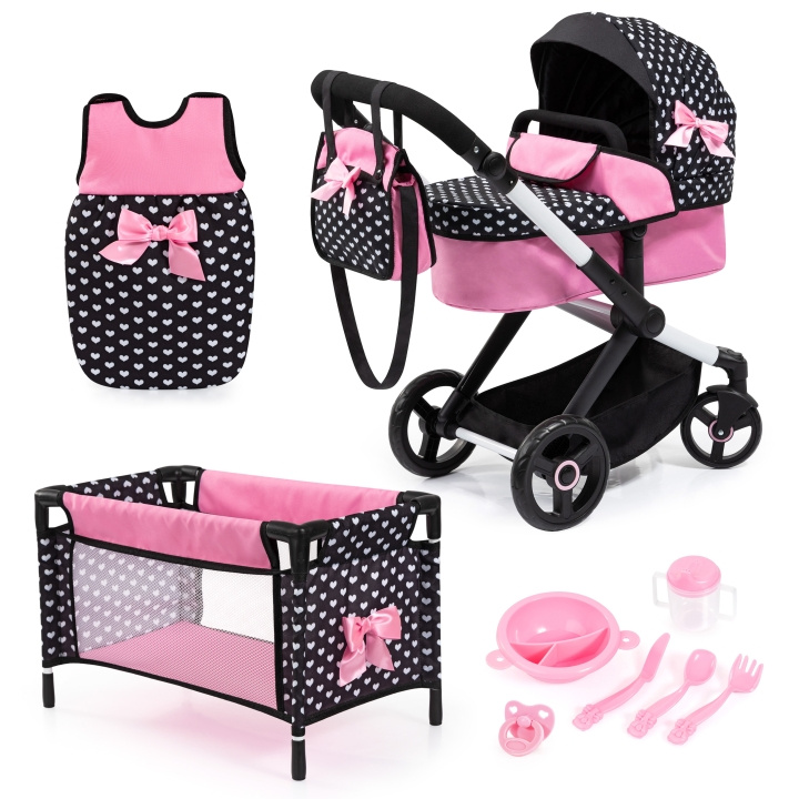 Bayer Poppenwagen Xeo mega set (17060AB) in de groep SPEELGOED, KINDER- & BABYPRODUCTEN / Speelgoed / Docks & Accessoires bij TP E-commerce Nordic AB (C94223)