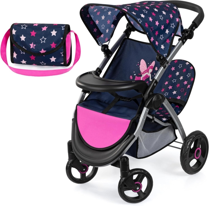 Bayer Poppenwagen Twin Star (39416AA) in de groep SPEELGOED, KINDER- & BABYPRODUCTEN / Speelgoed / Docks & Accessoires bij TP E-commerce Nordic AB (C94228)