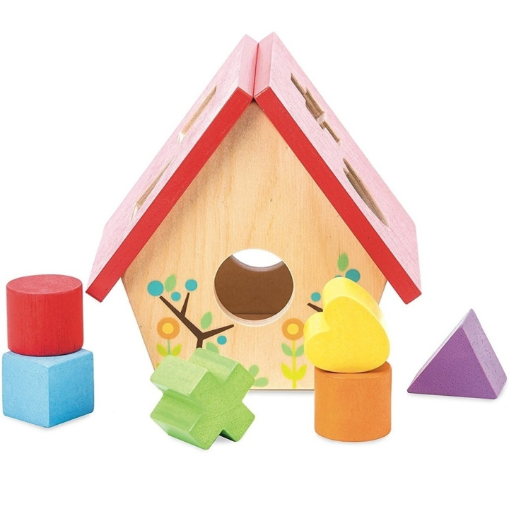 Le Toy Van Petilou - Mijn kleine vogelhuisje vormensorteerder - (LPL085) in de groep SPEELGOED, KINDER- & BABYPRODUCTEN / Babyspeelgoed / Activiteitenspeelgoed bij TP E-commerce Nordic AB (C94277)