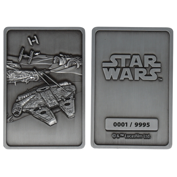 Fanatik Star Wars Limited Edition Millennium Falcon Ingot in de groep SPORT, VRIJE TIJD & HOBBY / Leuke dingen / Verzamelobjecten bij TP E-commerce Nordic AB (C94297)