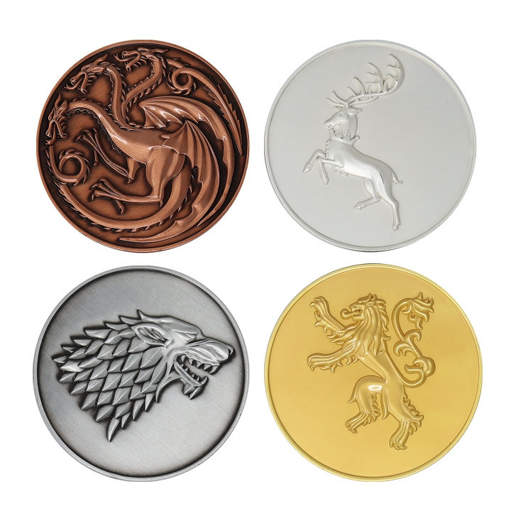 Fanatik Game of Thrones Limited Edition Sigil Medaillon Collectie in de groep SPORT, VRIJE TIJD & HOBBY / Leuke dingen / Verzamelobjecten bij TP E-commerce Nordic AB (C94301)