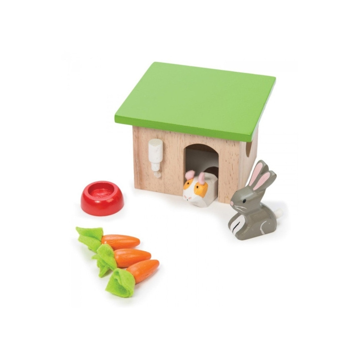 Le Toy Van Poppenhuis dierenset, konijn en cavia (LME045) in de groep SPEELGOED, KINDER- & BABYPRODUCTEN / Speelgoed / Docks & Accessoires bij TP E-commerce Nordic AB (C94350)