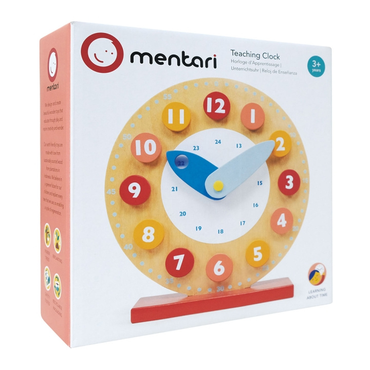 Mentari Klok voor onderwijs - (MT7304) in de groep SPEELGOED, KINDER- & BABYPRODUCTEN / Babyspeelgoed / Activiteitenspeelgoed bij TP E-commerce Nordic AB (C94360)