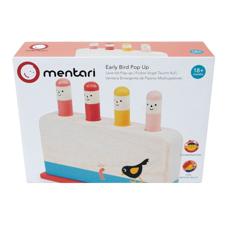 Mentari Vroege vogel pop-up - (MT7309) in de groep SPEELGOED, KINDER- & BABYPRODUCTEN / Speelgoed / Speelset bij TP E-commerce Nordic AB (C94362)