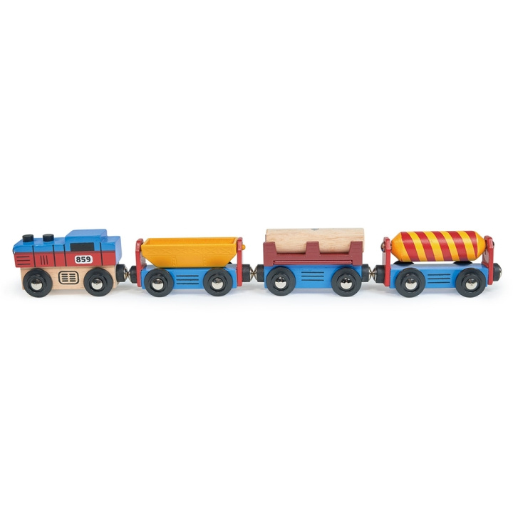 Mentari Trein - Vracht - (MT7743) in de groep SPEELGOED, KINDER- & BABYPRODUCTEN / Speelgoed / Speelgoedauto\'s bij TP E-commerce Nordic AB (C94375)