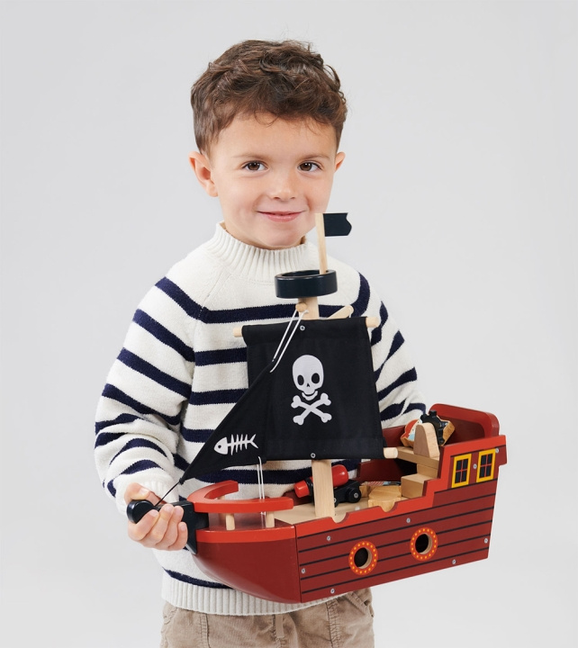 Mentari Piratenschip - Visgraten - (MT7903) in de groep SPEELGOED, KINDER- & BABYPRODUCTEN / Speelgoed / Speelset bij TP E-commerce Nordic AB (C94376)