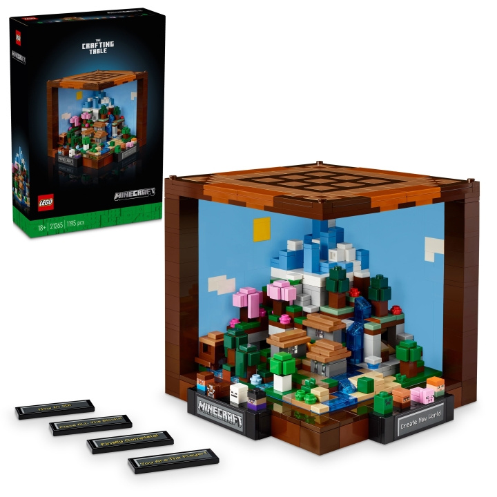 LEGO Minecraft - De knutseltafel (21265) in de groep SPEELGOED, KINDER- & BABYPRODUCTEN / Speelgoed / Bouwspeelgoed / Lego bij TP E-commerce Nordic AB (C94387)