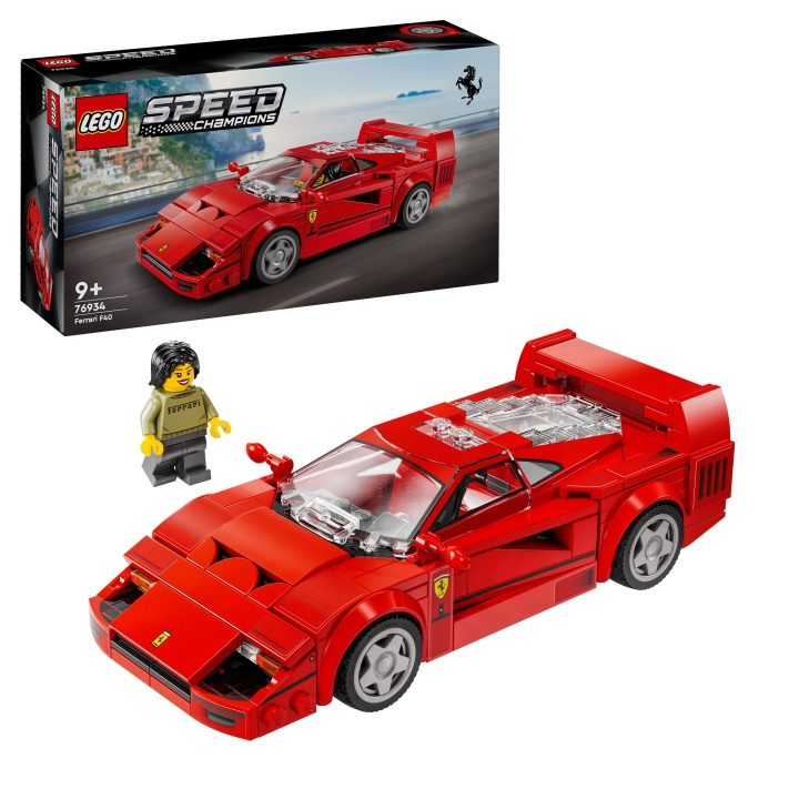 LEGO Snelheidskampioenen - Ferrari F40 Supercar (76934) in de groep SPEELGOED, KINDER- & BABYPRODUCTEN / Speelgoed / Bouwspeelgoed / Lego bij TP E-commerce Nordic AB (C94393)