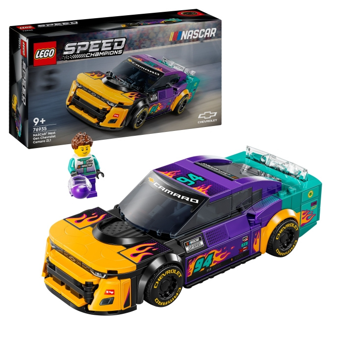 LEGO Snelheidskampioenen - NASCAR® Next Gen Chevrolet Camaro ZL1 (76935) in de groep SPEELGOED, KINDER- & BABYPRODUCTEN / Speelgoed / Bouwspeelgoed / Lego bij TP E-commerce Nordic AB (C94394)