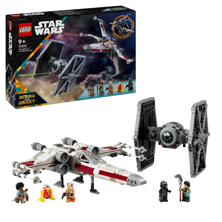 LEGO Star Wars TM - TIE Fighter & X-Wing Mash-up (75393) in de groep SPEELGOED, KINDER- & BABYPRODUCTEN / Speelgoed / Bouwspeelgoed / Lego bij TP E-commerce Nordic AB (C94395)