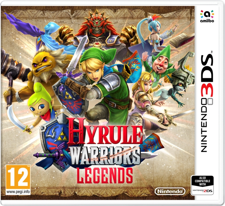 Nintendo Hyrule Warriors Legends (3DS) in de groep HOME ELECTRONICS / Spelconsoles en accessoires / Nintendo 3DS bij TP E-commerce Nordic AB (C94410)