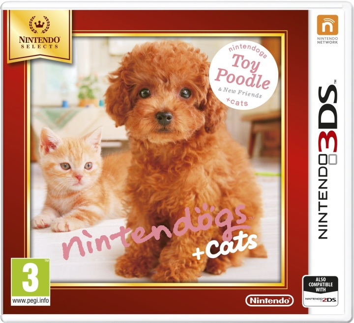 Nintendogs and Cats 3D: Toy Poodle (3DS) in de groep HOME ELECTRONICS / Spelconsoles en accessoires / Nintendo 3DS bij TP E-commerce Nordic AB (C94420)