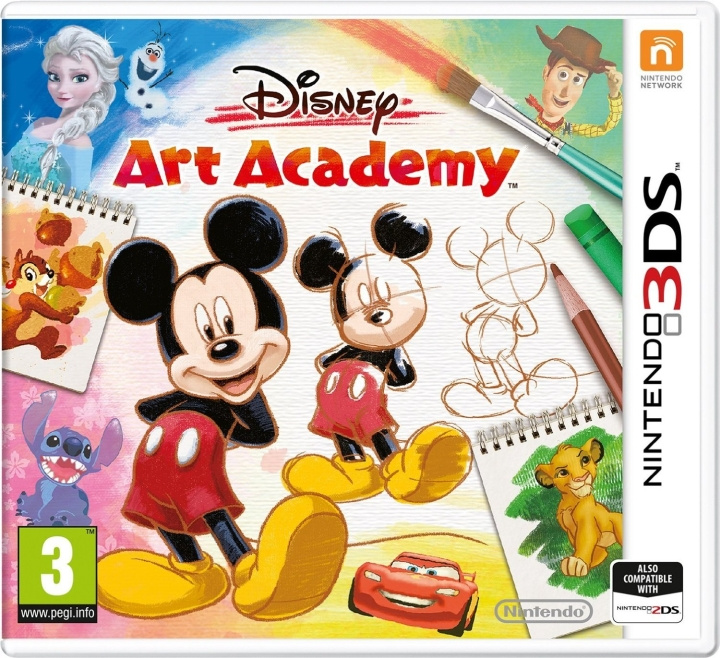 Nintendo Disney Art Academy (3DS) in de groep HOME ELECTRONICS / Spelconsoles en accessoires / Nintendo 3DS bij TP E-commerce Nordic AB (C94425)