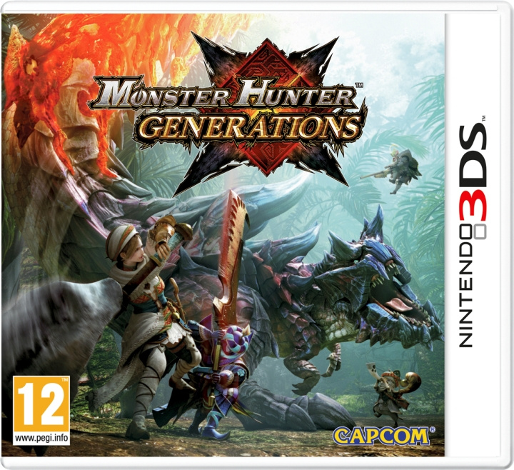 Capcom Monster Hunter: Generations (3DS) in de groep HOME ELECTRONICS / Spelconsoles en accessoires / Nintendo 3DS bij TP E-commerce Nordic AB (C94426)