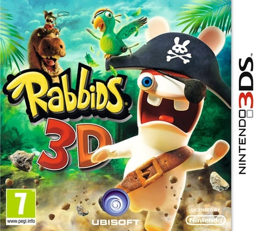 Ubisoft Rabbids 3D (3DS) in de groep HOME ELECTRONICS / Spelconsoles en accessoires / Nintendo 3DS bij TP E-commerce Nordic AB (C94436)