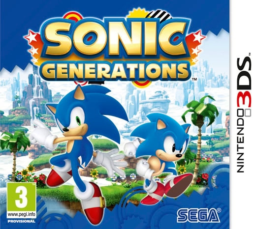 Sega Sonic Generations (3DS) in de groep HOME ELECTRONICS / Spelconsoles en accessoires / Nintendo 3DS bij TP E-commerce Nordic AB (C94439)