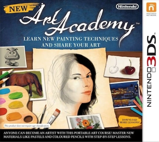 Nintendo New Art Academy (3DS) in de groep HOME ELECTRONICS / Spelconsoles en accessoires / Nintendo 3DS bij TP E-commerce Nordic AB (C94444)