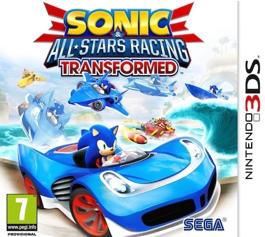 Sega Sonic All-Star Racing: Transformed (3DS) in de groep HOME ELECTRONICS / Spelconsoles en accessoires / Nintendo 3DS bij TP E-commerce Nordic AB (C94448)