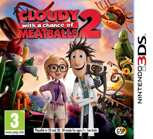 Cloudy with a Chance of Meatballs 2 (3DS) in de groep HOME ELECTRONICS / Spelconsoles en accessoires / Nintendo 3DS bij TP E-commerce Nordic AB (C94458)