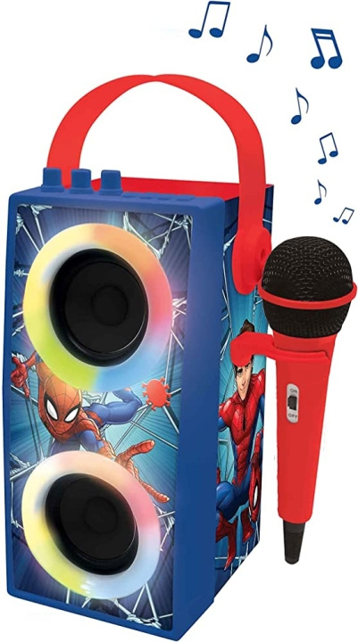 Lexibook Spider-Man - Draagbare Bluetooth®-luidspreker (BTP180SPZ) in de groep SPEELGOED, KINDER- & BABYPRODUCTEN / Speelgoed / Elektronica en media / Andere elektronica en media bij TP E-commerce Nordic AB (C94483)