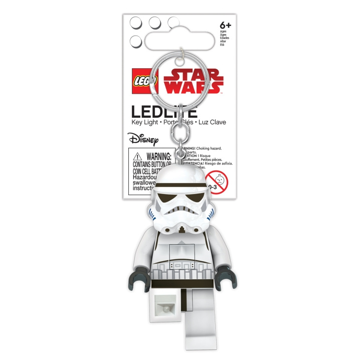 LEGO - Sleutelhanger met LED Star Wars - Stormtrooper (4005036-LGL-KE12H) in de groep SPORT, VRIJE TIJD & HOBBY / Accessoires / Overige accessoires bij TP E-commerce Nordic AB (C94544)