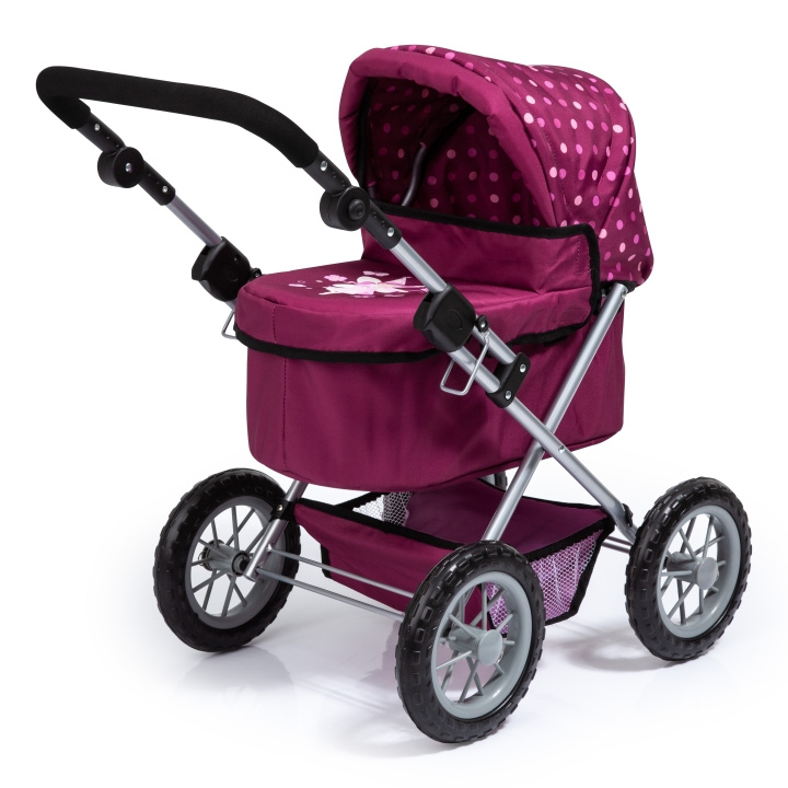 Bayer Poppenwagen Trendy - Roze (13067AA) in de groep SPEELGOED, KINDER- & BABYPRODUCTEN / Speelgoed / Docks & Accessoires bij TP E-commerce Nordic AB (C94546)