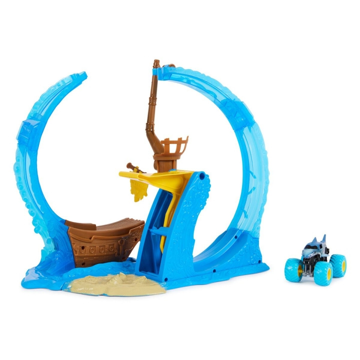 Monster Jam 1:64 Loop of Doom Stunt Playset (6070018) in de groep SPEELGOED, KINDER- & BABYPRODUCTEN / Speelgoed / Speelgoedauto\'s bij TP E-commerce Nordic AB (C94559)