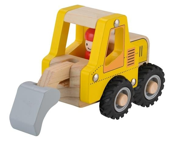 Magni Houten wortelstokken met rubberen wielen (5597) in de groep SPEELGOED, KINDER- & BABYPRODUCTEN / Speelgoed / Speelgoedauto\'s bij TP E-commerce Nordic AB (C94561)