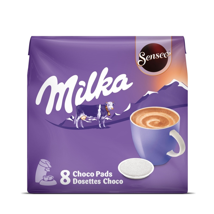 Senseo ® Koffiepads - Milka - 8 stuks in de groep HUISHOUDEN & TUIN / Huishoudelijke apparaten / Koffiezetapparaten en accessoires / Koffiecups bij TP E-commerce Nordic AB (C94566)