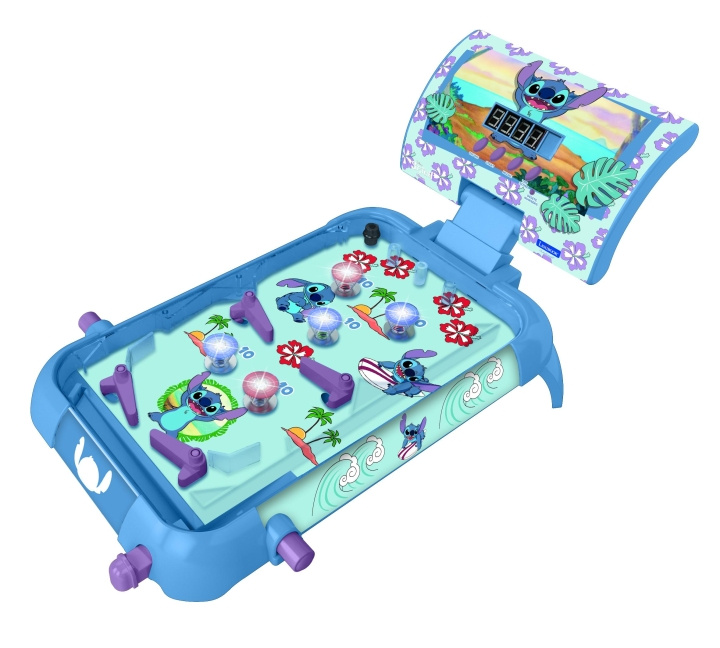 Lexibook Stitch elektronische flipperkast met lichten en geluiden (JG610D) in de groep SPEELGOED, KINDER- & BABYPRODUCTEN / Spelletje / Kinderspellen bij TP E-commerce Nordic AB (C94602)