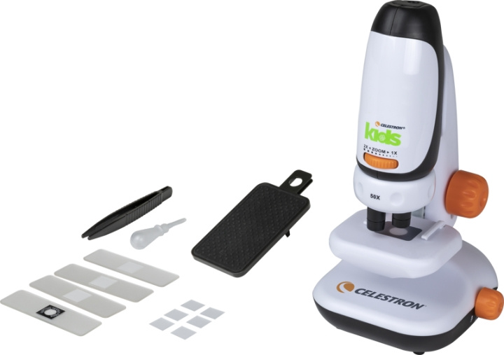 Celestron Kindermicroscoop met telefoonadapter in de groep SPORT, VRIJE TIJD & HOBBY / Buitenrecreatie / Verrekijker bij TP E-commerce Nordic AB (C94605)